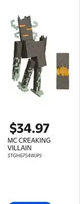 Walmart MC CREAKING VILLAIN offer