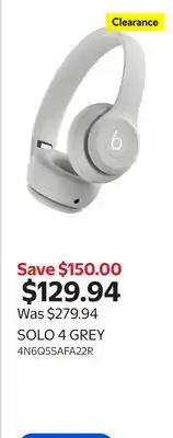 Walmart SOLO 4 GREY offer