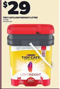 Loblaws TIDY CATS LIGHTWEIGHT LITTER offer