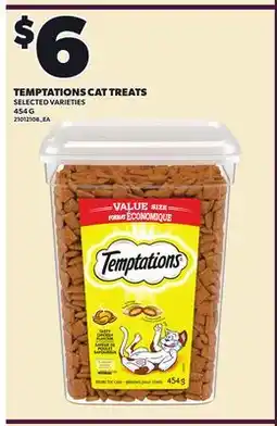 Loblaws TEMPTATIONS CAT TREATS offer