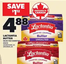 Loblaws LACTANTIA BUTTER offer