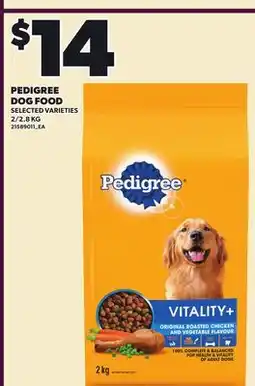 Loblaws PEDIGREE DOG FOOD, 2/2 offer