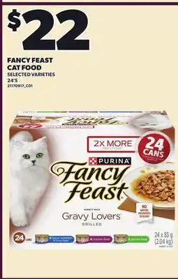 Loblaws FANCY FEAST CAT FOOD, 24'S offer