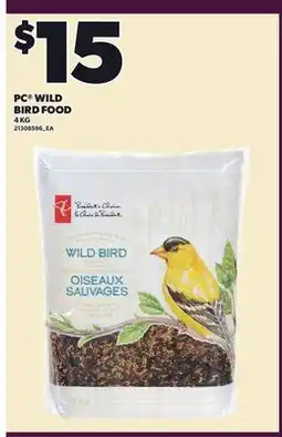 Loblaws PC WILD BIRD FOOD offer