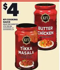Loblaws KFI COOKING SAUCE, 375/395 ML offer