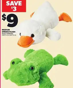 Loblaws MEDIUM SPRING PLUSH offer