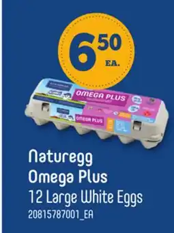 Loblaws NATUREGG OMEGA PLUS, 12 LARGE WHITE EGGS offer