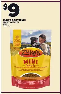Loblaws ZUKE'S DOG TREATS offer