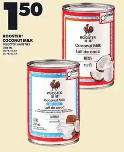 Loblaws ROOSTER COCONUT MILK offer