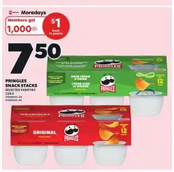 Loblaws PRINGLES SNACK STACKS offer