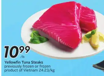 Sobeys Yellowfin Tuna Steaks offer