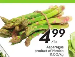 Sobeys Asparagus offer
