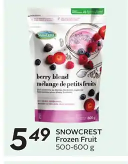 Sobeys SNOWCREST Frozen Fruit offer