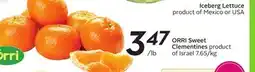 Sobeys ORRI Sweet Clementines offer
