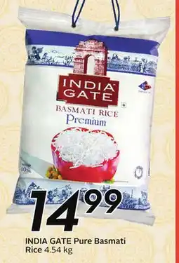 Sobeys INDIA GATE Pure Basmati Rice offer