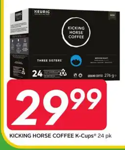 Sobeys KICKING HORSE COFFEE K-Cups offer