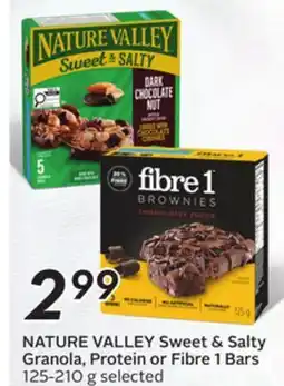 Sobeys NATURE VALLEY Sweet & Salty Granola, Protein or Fibre 1 Bars offer
