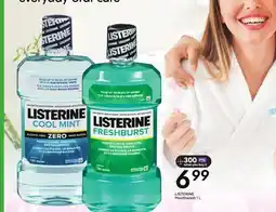 Sobeys LISTERINE Mouthwash offer