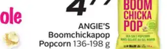Sobeys ANGIE'S Boomchickapop Popcorn offer