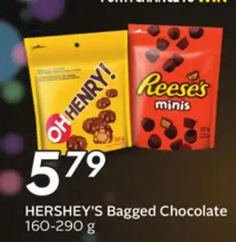 Sobeys HERSHEY'S Bagged Chocolate offer