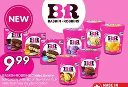 Sobeys BASKIN-ROBBINS Confectionery Ice Cream offer