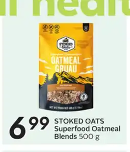 Sobeys STOKED OATS Superfood Oatmeal Blends offer