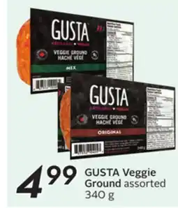 Sobeys GUSTA Veggie Ground offer