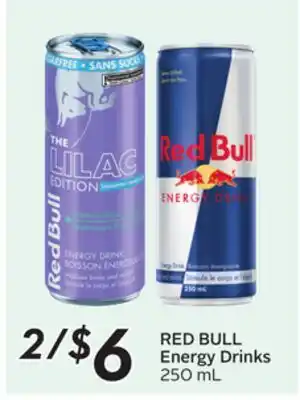 Sobeys RED BULL Energy Drinks offer