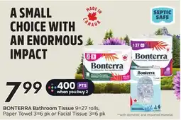 Sobeys BONTERRA Bathroom Tissue offer