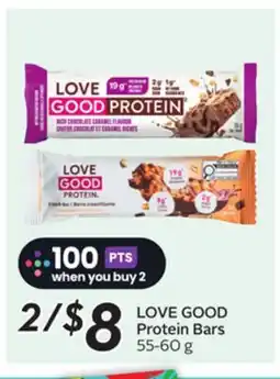 Sobeys LOVE GOOD Protein Bars offer