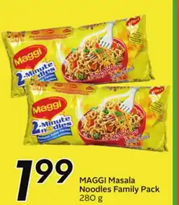 Sobeys MAGGI Masala Noodles Family Pack offer