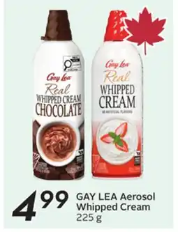 Sobeys GAY LEA Aerosol Whipped Cream offer