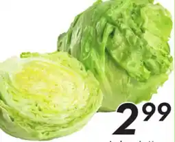 Sobeys Iceberg Lettuce offer