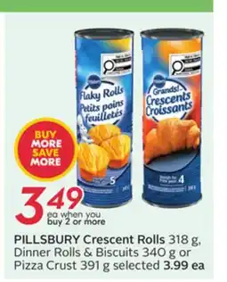 Sobeys PILLSBURY Crescent Rolls offer