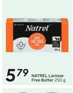 Sobeys NATREL Lactose Free Butter offer