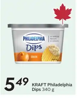 Sobeys KRAFT Philadelphia Dips offer