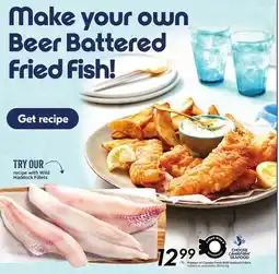 Sobeys Product of Canada Fresh Wild Haddock Fillets offer