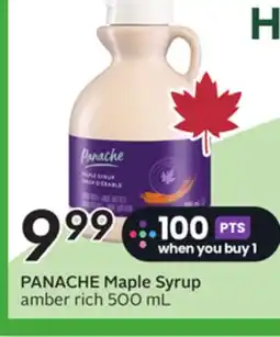 Sobeys PANACHE Maple Syrup offer