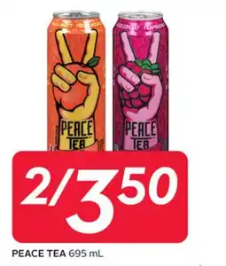 Sobeys PEACE TEA offer