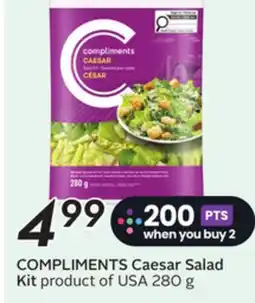 Sobeys COMPLIMENTS Caesar Salad Kit offer