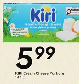 Sobeys KIRI Cream Cheese Portions offer