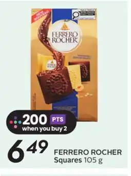 Sobeys FERRERO ROCHER Squares offer