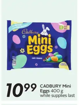 Sobeys CADBURY Mini Eggs offer