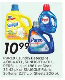 Sobeys PUREX Laundry Detergent offer
