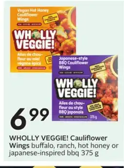 Sobeys WHOLLY VEGGIE! Cauliflower Wings offer