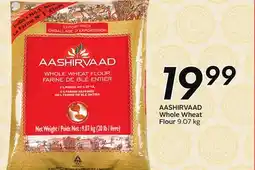 Sobeys AASHIRVAAD Whole Wheat Flour offer