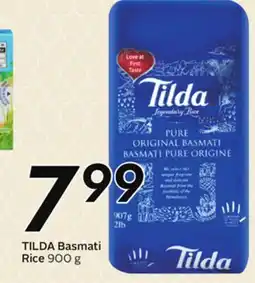 Sobeys TILDA Basmati Rice offer