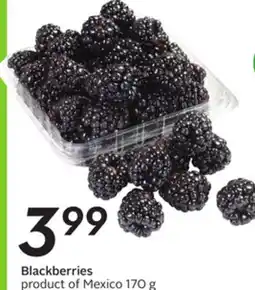 Sobeys Blackberries offer