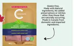 Sobeys COMPLIMENTS Natural Ingredients Family Size Sliced Meats offer