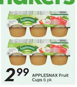 Sobeys APPLESNAX Fruit Cups offer